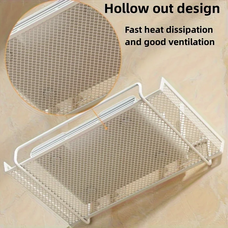 رف راوتر مثبت على الحائط من ال - مراجعة Home Bathroom Organizer وسعره