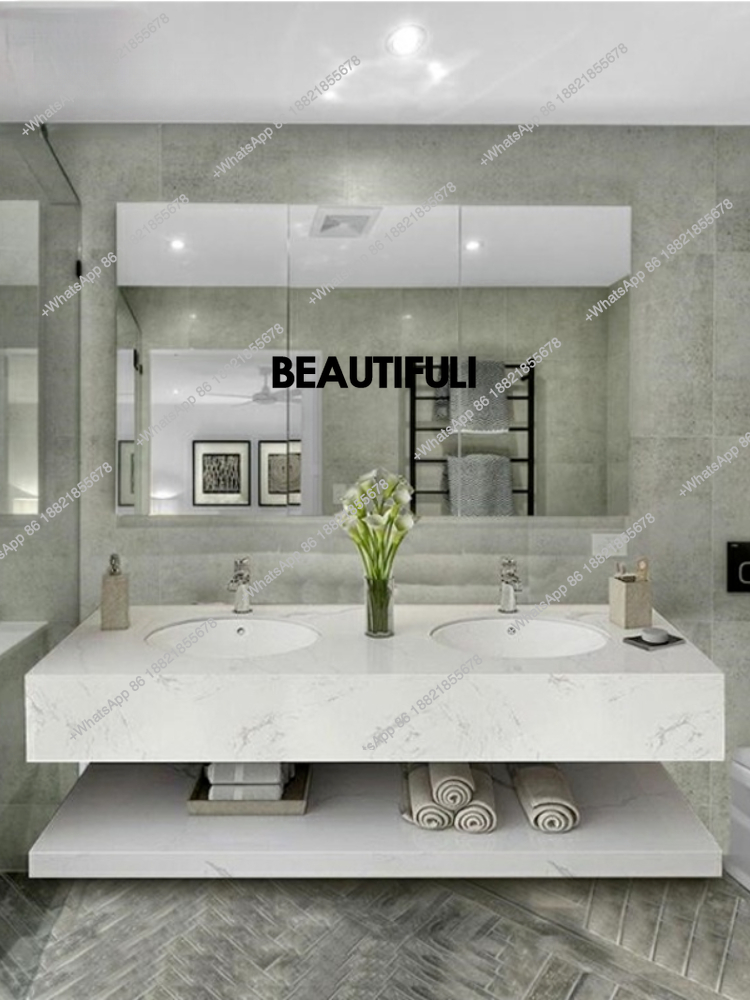 مجموعة كاملة من خزانة الحمام ا - مراجعة Home Bathroom Vanity Combo وسعره