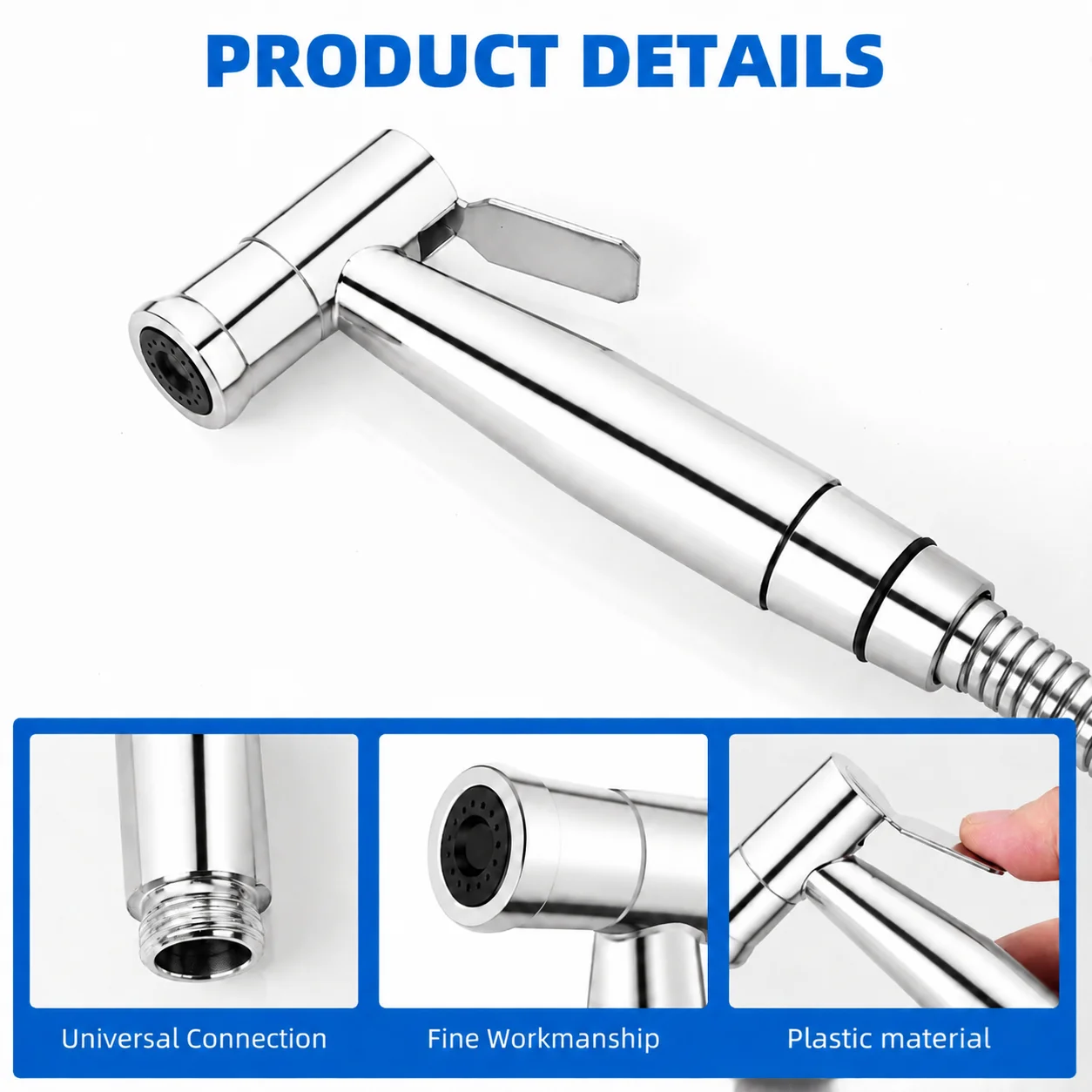 بخاخ شطاف محمول باليد بفوهة ضغ - مراجعة Plunger Toilet وسعره